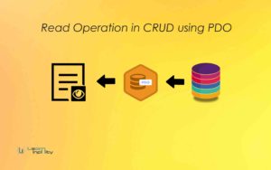 Read Operation in CRUD using PDO