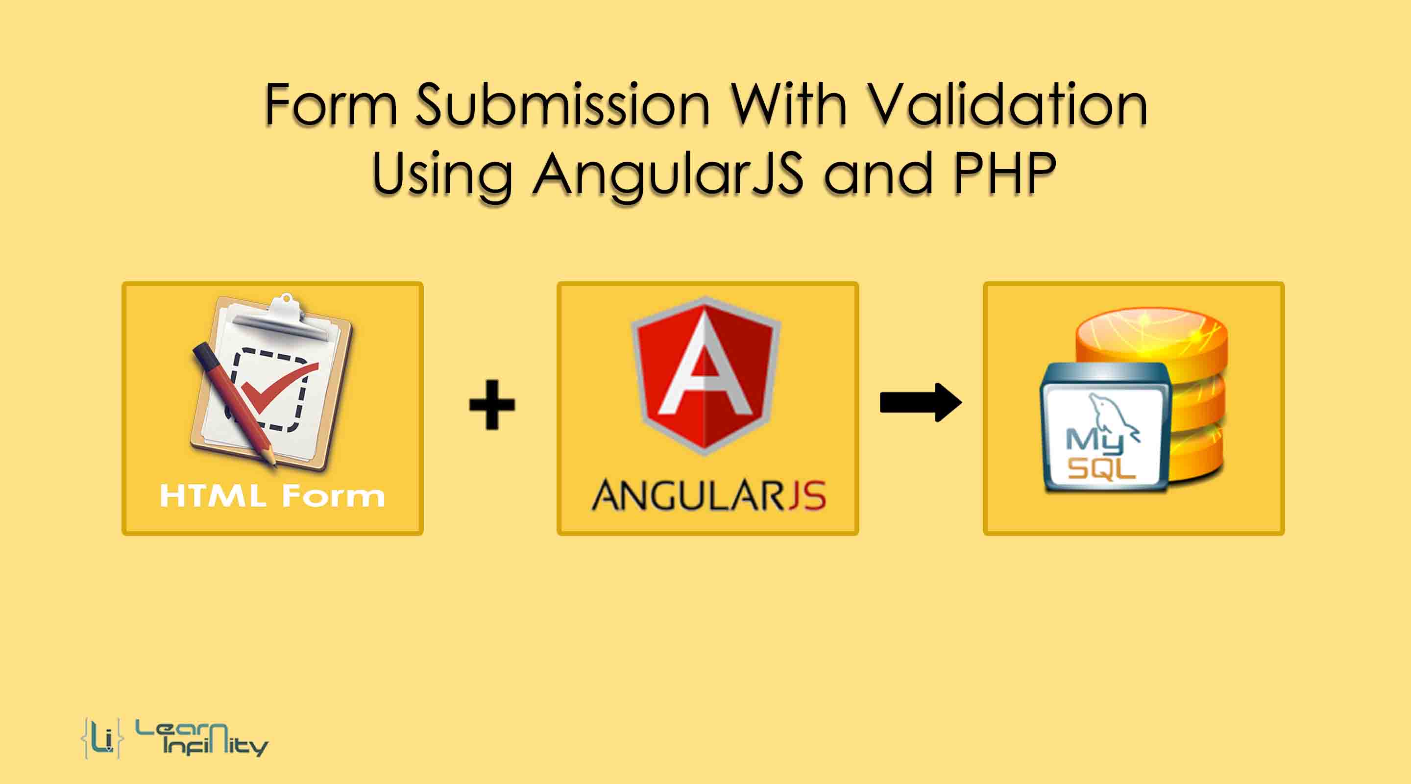 Form Submission With Validation Using AngularJS and PHP